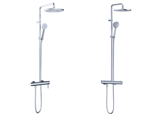 Duschgarnituren 2 Varianten