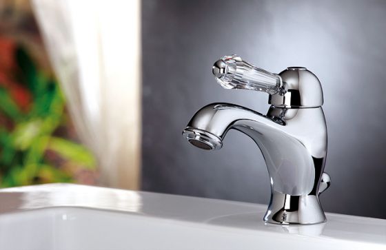 Delphi Deco  Смеситель для умывальника однорычажный на одно отверстие  Хром