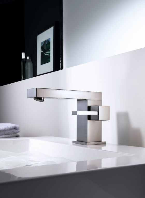 Jörger Acubo Waschtisch 1-Hand Armatur nickel matt