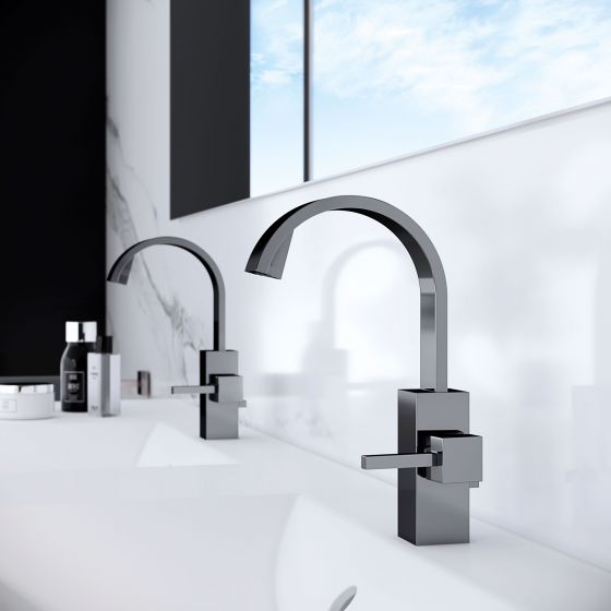 JÖRGER EMPIRE ROYAL  single lever washbasin mixer in mink