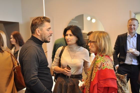 Jörger Präsentation der Jörger Neuheiten im LV Studio Salon mit Krivosheev Sergey, Shadrunova Anna und Zinaida Buravova