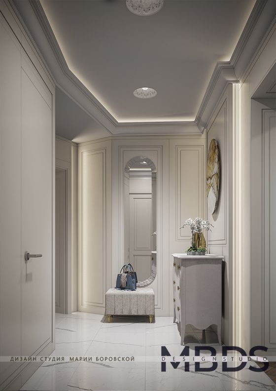 Интерьер Марии Боровской в стиле ар деко.