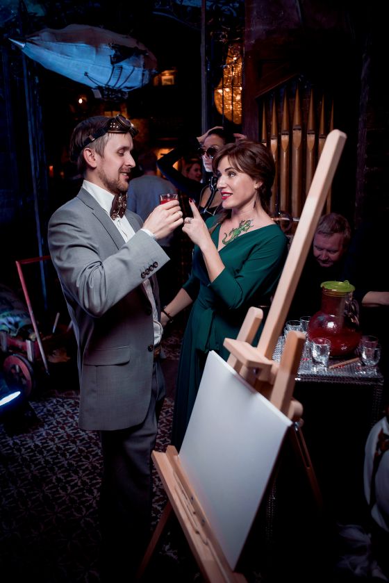 JÖRGER Steampunk Party mit Hogart Art