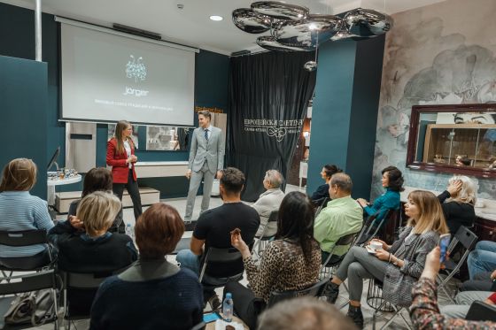 Jörger  Дизайн-завтрак для архитекторов в салоне "Европейская Сантехника"