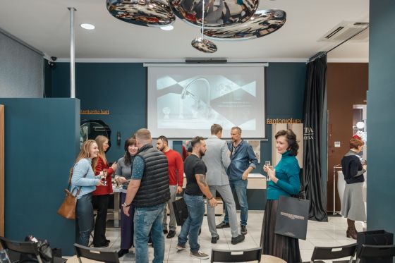 Jörger  Дизайн-завтрак для архитекторов в салоне "Европейская Сантехника"