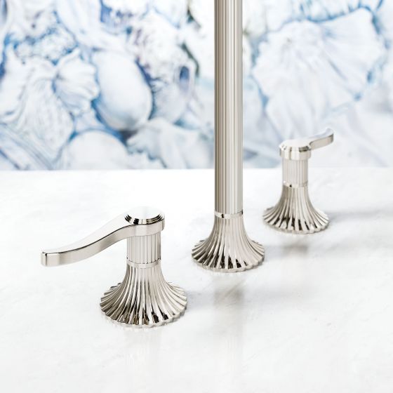 Joerger Design, Cronos, polished nickel, craftmanship, fitting handles, lever handles, groove design, rosette, brilliant, luxurious, design fitting