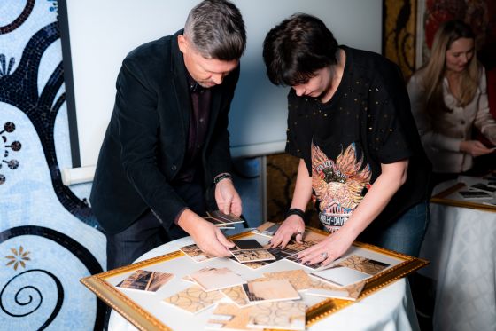 Veranstaltung Konzept Puzzlespiel Milieau Florale Crystal by Jörger