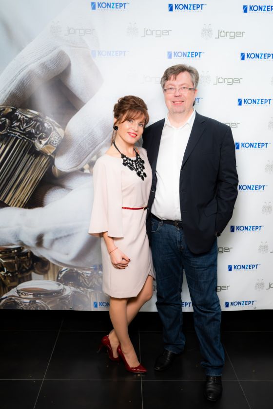 Anna Mitsykh und Alexander Kalinovskiy (Geschäftsführer Konzept)