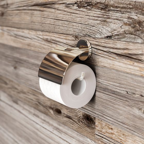 Jörger Design, Eleven, new, modern, design faucet, collection, accessories, toilet, paper holder, polished nickel, refined, high-quality, decorative