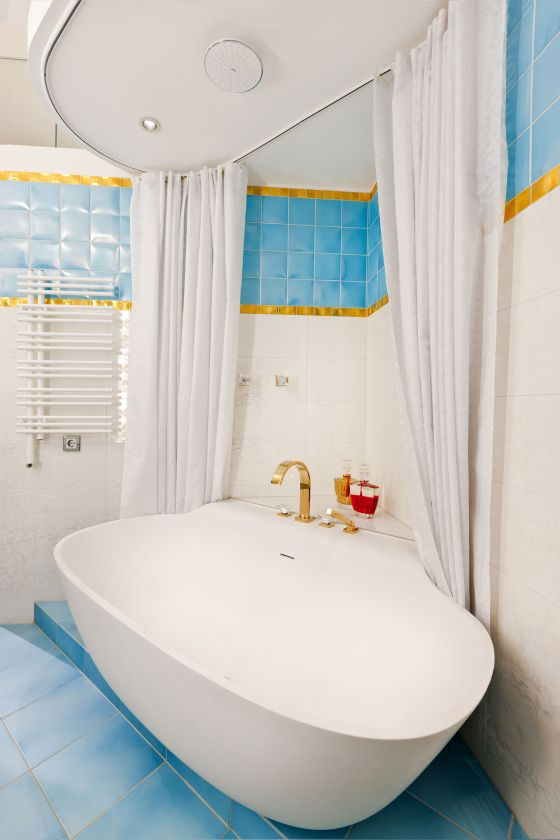 Jörger Empire Royal Crystal-Смеситель для ванны Jörger с хрустальными ручками, покрытие "Золото" (24 карата)