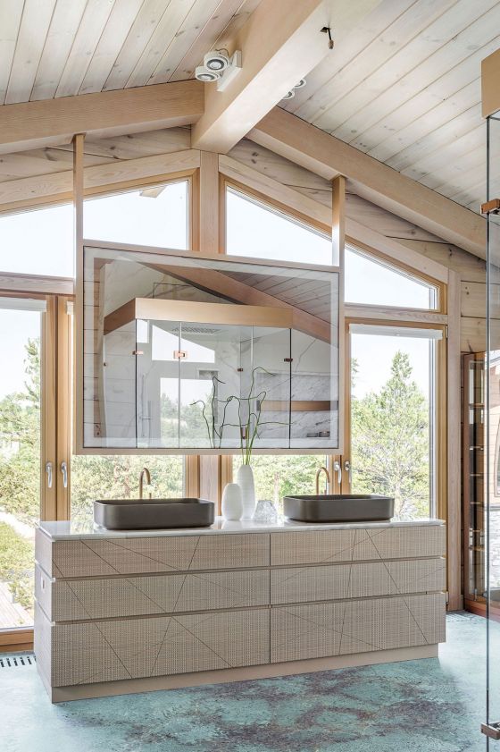 Jörger Design, дизайн-студия full house design, Charleston Royal, смеситель на раковину, однорычажный, розовое золото, подвесное зеркало, тумба с раковиной, oasis, дизайн ванной, ванная с окном