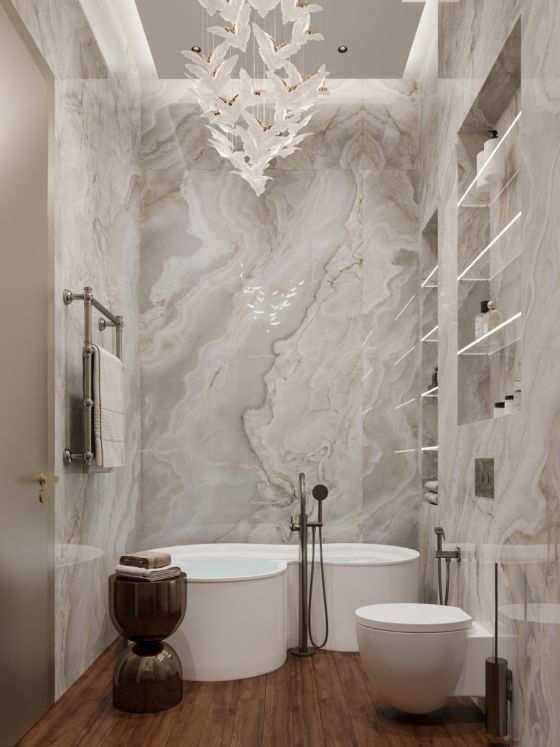 Jörger Design, Valencia, Silbernickel, Kinderbadezimmer, Ein-Hebelmischer, Wannenarmatur, frei stehend, Handbrause, raffiniert, elegant, stilvoll, aquarell