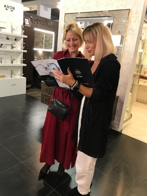 Jörger Знакомство с новыми коллекциями Jörger в салоне Концепт с Vera Polunina и Marina Lotzman.