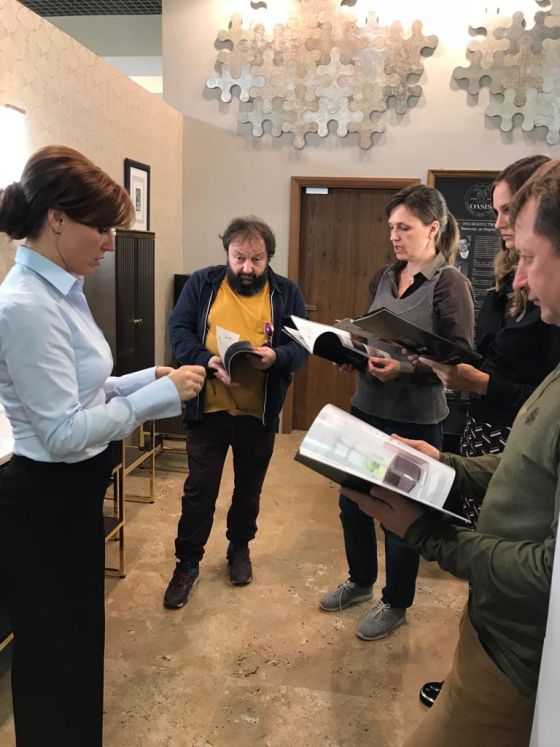 Jörger Знакомство с новыми коллекциями Jörger в салоне Концепт (Konzept) c Anna Mitsykh (Jörger) и Alla Averina, Valeria Polischuk, Dimitrij Chapanija, Nikita Matuschin. 