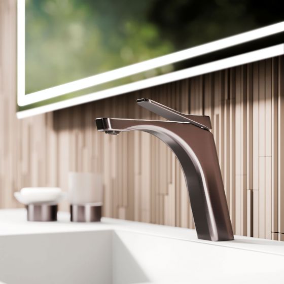 Jörger Design, Eleven, modern, Nerz matt, Bad, Armatur, Waschtisch, Glashalter, Seifenhalter, Cielo, Shui Comfort, Mutina, Phenomenon, Tokujin Yoshioka, Fliesen, Feinsteinzeug, Joerger