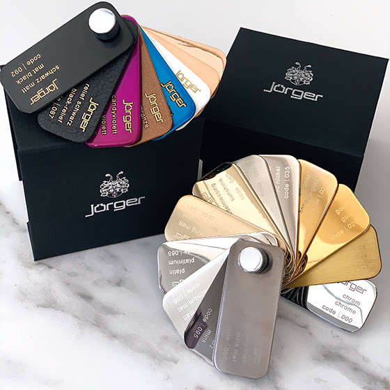 Обновленная фирменная палитра отделок Jörger 2020