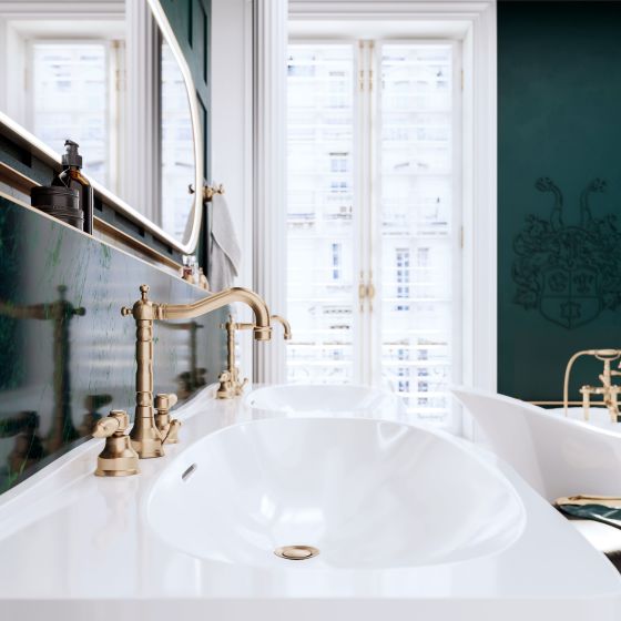 Delphi WT 3 Loch edelmessing matt Kopie