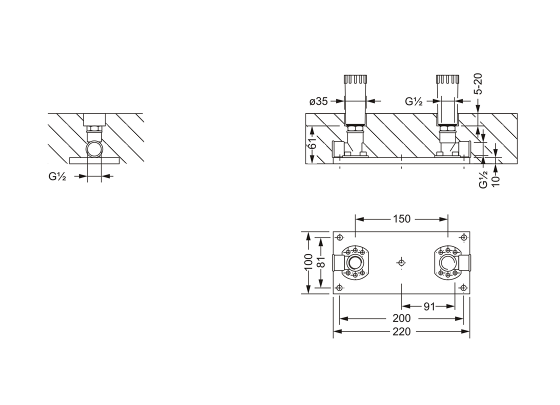 109.10.970.000 Specification drawing mm