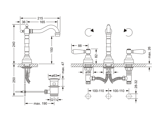 109.30.305.xxx Specification drawing mm