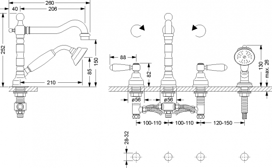109.40.105.xxx Specification drawing mm