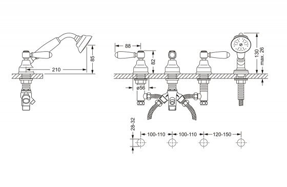 109.40.155.xxx Specification drawing mm
