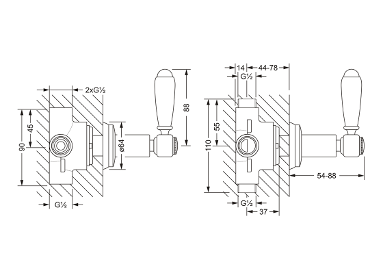 109.40.655.xxx Specification drawing mm
