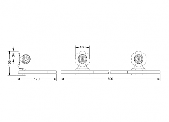 600.00.009.xxx-AA Specification drawing mm