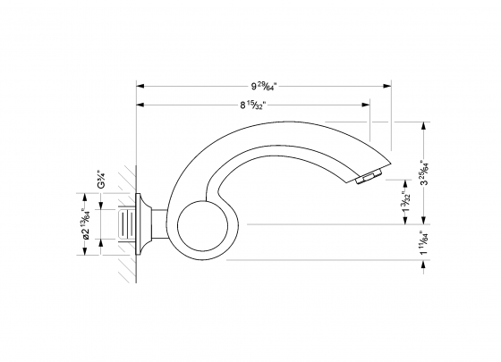 605.11.100.xxx Specification drawing inch
