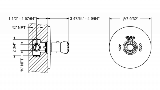 605.40.520.xxx Specification drawing inch