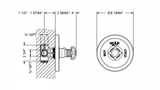607.40.520.xxx Specification drawing inch
