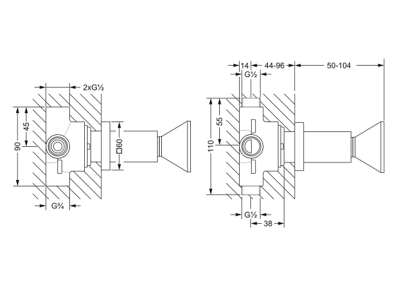626.40.650.xxx-AA Maßzeichnung mm