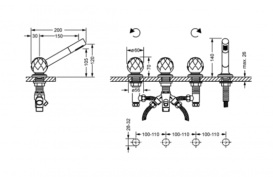 631.40.150.xxx-AA Размер mm