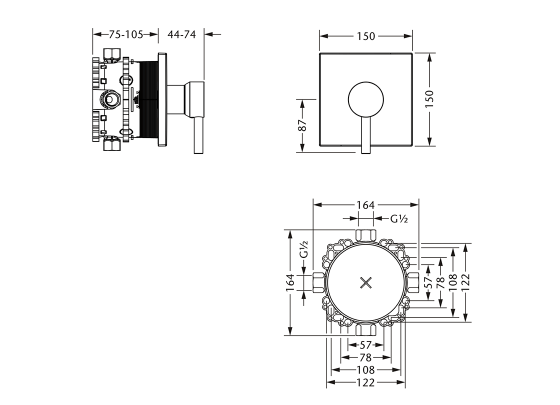 634.20.235.xxx Specification drawing mm