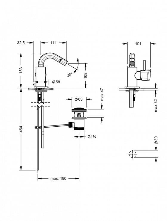 635.10.111.xxx-AA Specification drawing mm