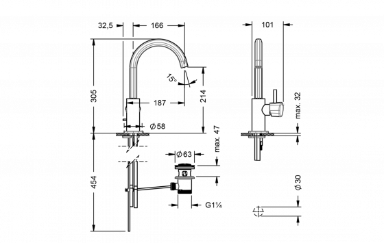 635.10.333.xxx-AA Maßzeichnung mm