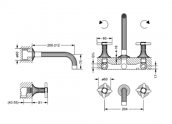 637.30.360.xxx Specification drawing mm