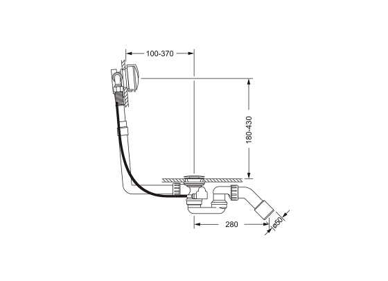 649.15.224.000 Specification drawing mm