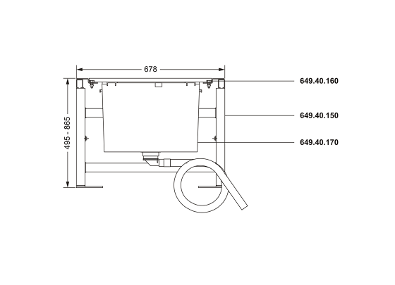 649.40.140.000 Specification drawing mm