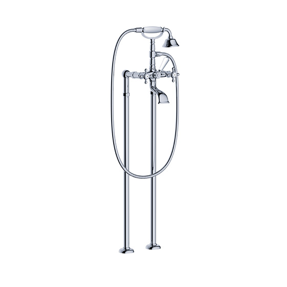 Bath tub mixer - Exposed tub/shower mixer, inclusive shower set ½" - Article No. 109.20.140.xxx