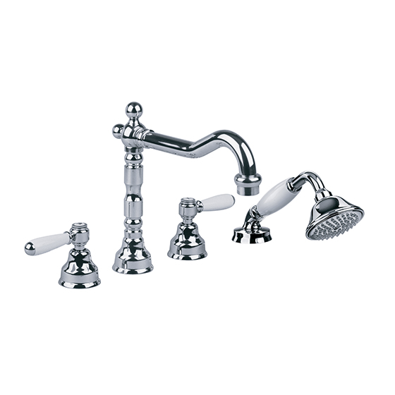 Bath tub mixer - Tub/shower mixer set, deck mount ½“ - Article No. 109.40.105.xxx