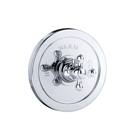Shower mixer - Concealed wall thermostat without flow control, assembly set ¾" - Article No. 109.40.520.xxx