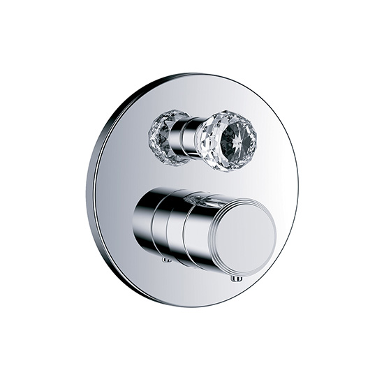 Dusch-Armaturen - Unterputz-Thermostat mit Mengenregulierung, Fertigmontageset ½"  - Artikel-Nr. 600.40.385.xxx-AA