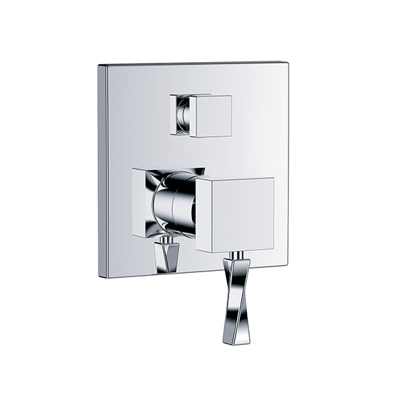Bath tub mixer - Concealed single lever wall tub and shower mixer, assembly set ½" - Article No. 623.20.125.xxx