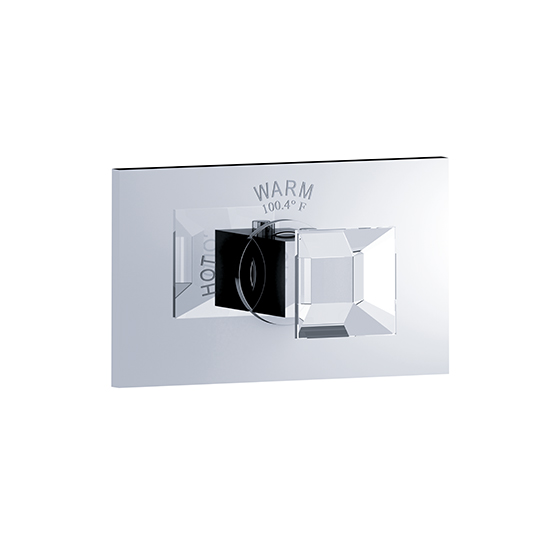 Shower mixer - Concealed wall thermostat without flow control, assembly set ¾" - Article No. 626.40.520.xxx-AA - US