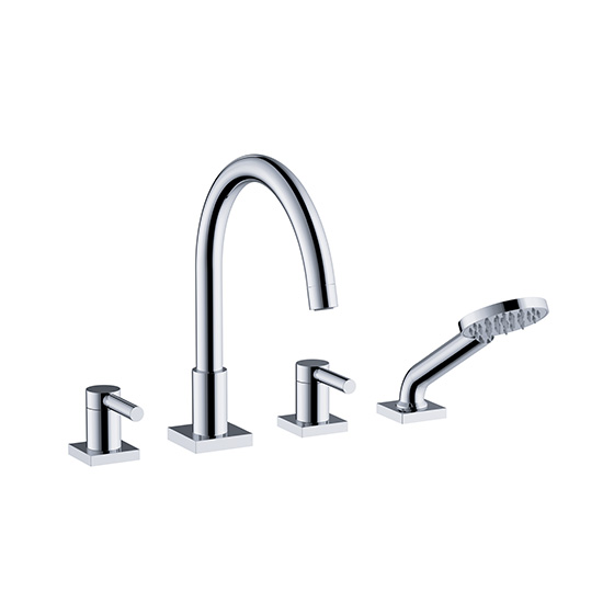 Bath tub mixer - Tub/shower mixer set ½“, deck mount - Article No. 634.40.105.xxx