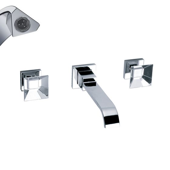 Washbasin mixer - Wall washbasin 3-hole mixer ½“, XXL - Article No. 627.30.365.xxx-AA